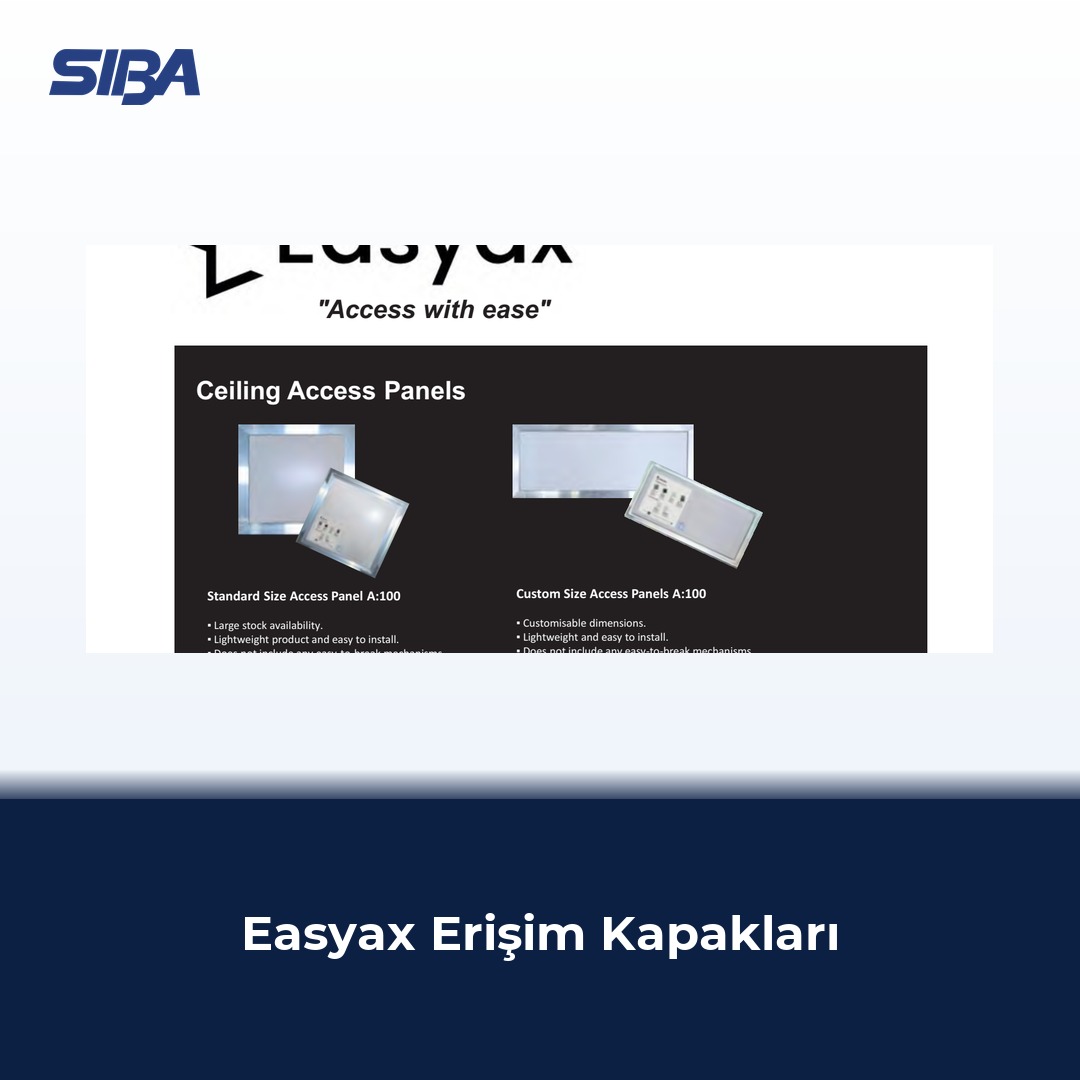 Easyax Erişim Kapakları