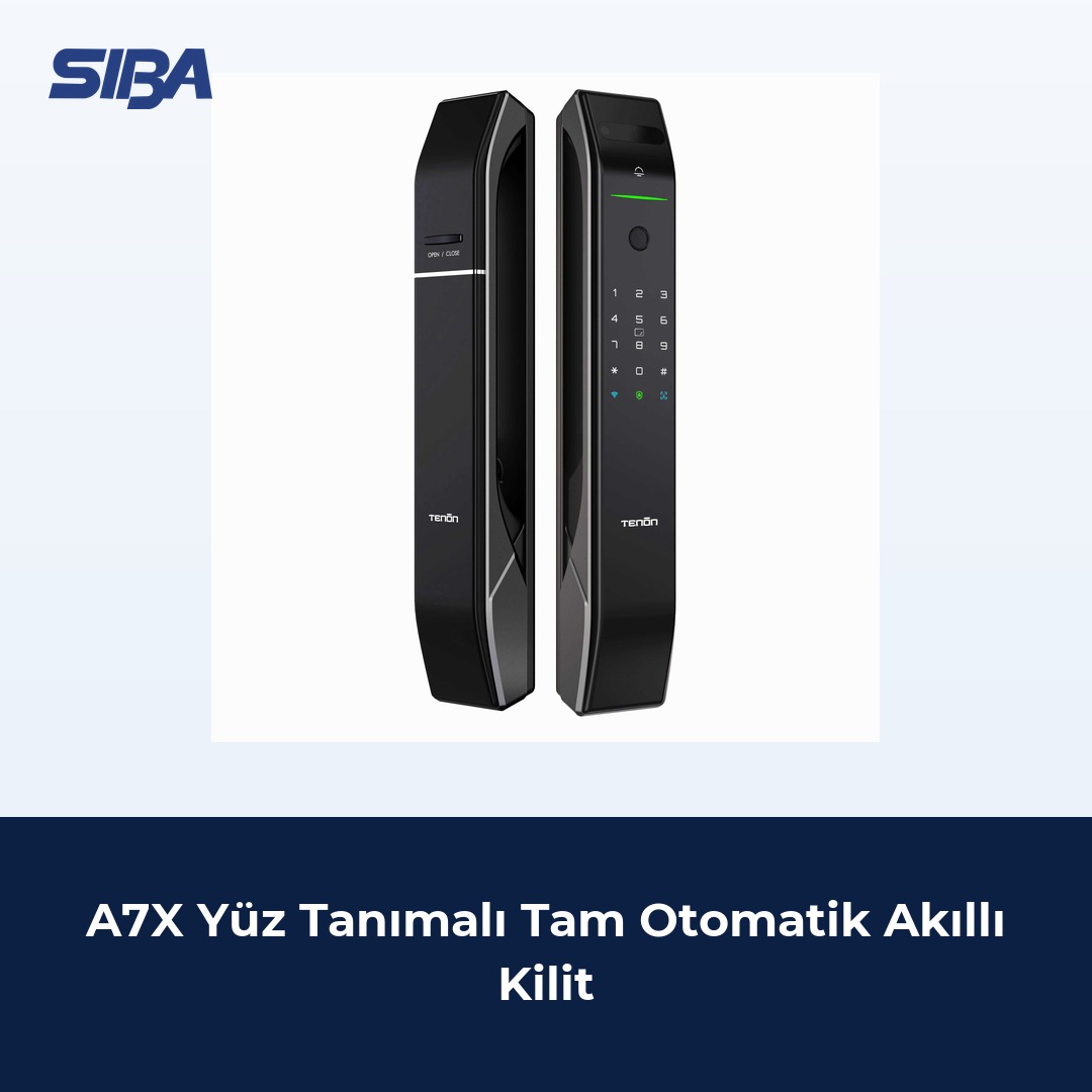 A7X Yüz Tanımalı Tam Otomatik Akıllı Kilit