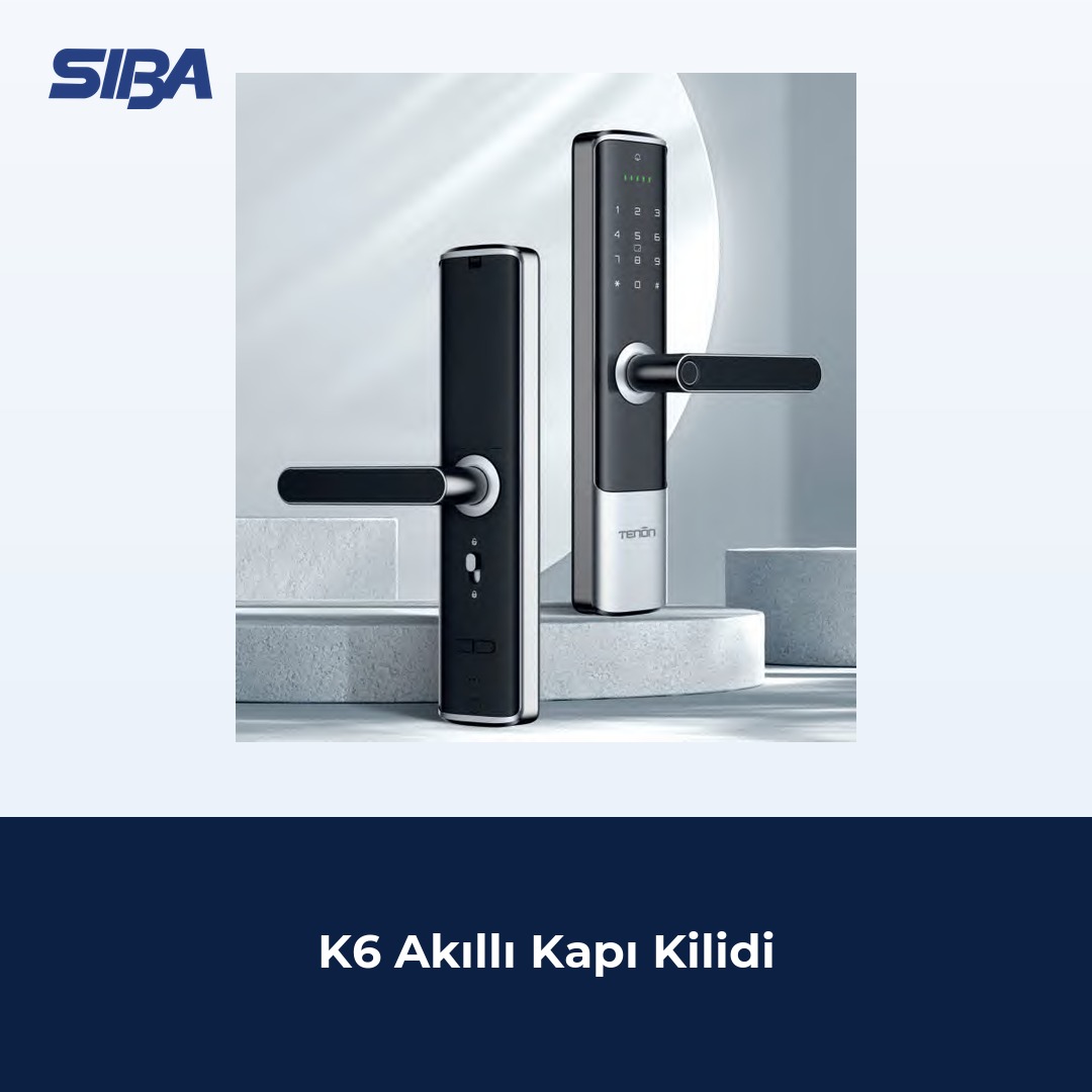 K6 Akıllı Kapı Kilidi