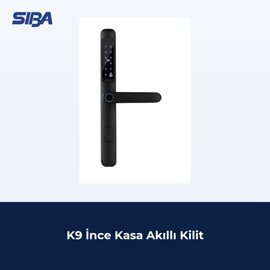 K9 İnce Kasa Akıllı Kilit