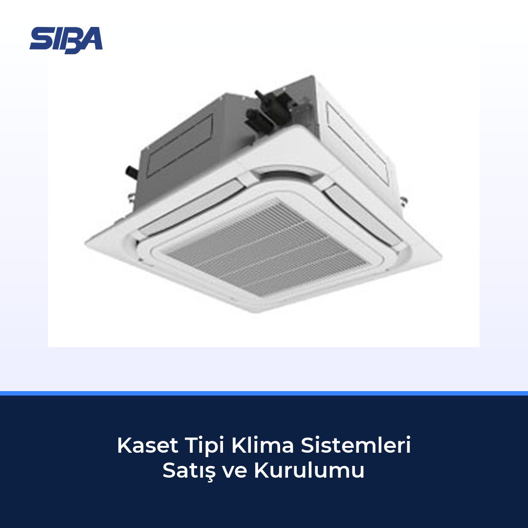 Kaset Tipi Klima Sistemleri Satış ve Kurulumu