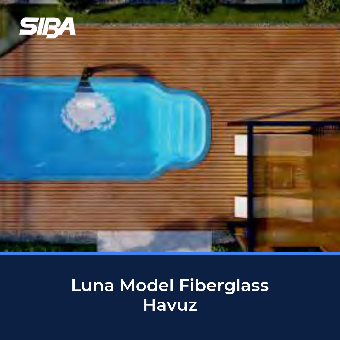 Luna Model Fiberglass Havuz