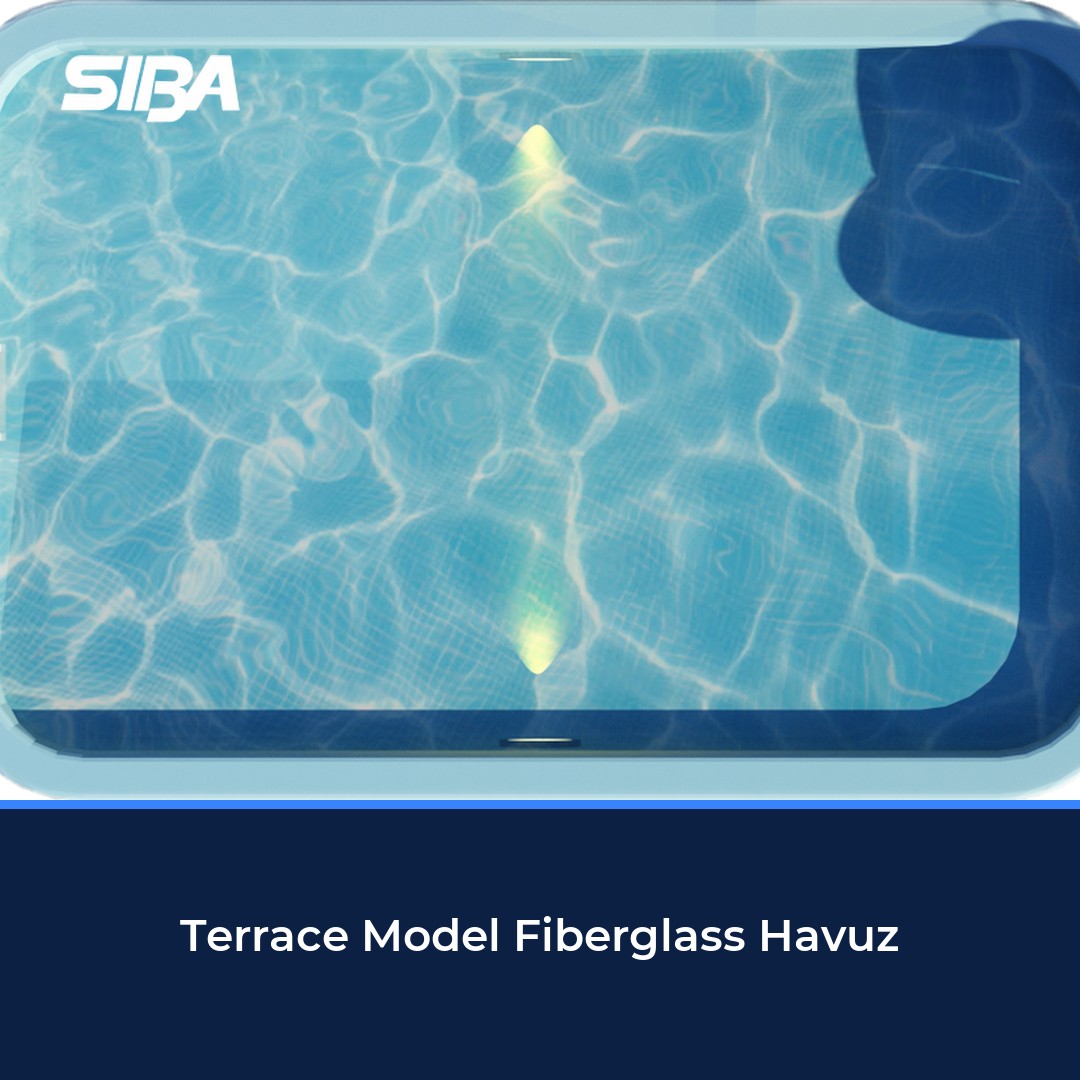 Terrace Model Fiberglass Havuz