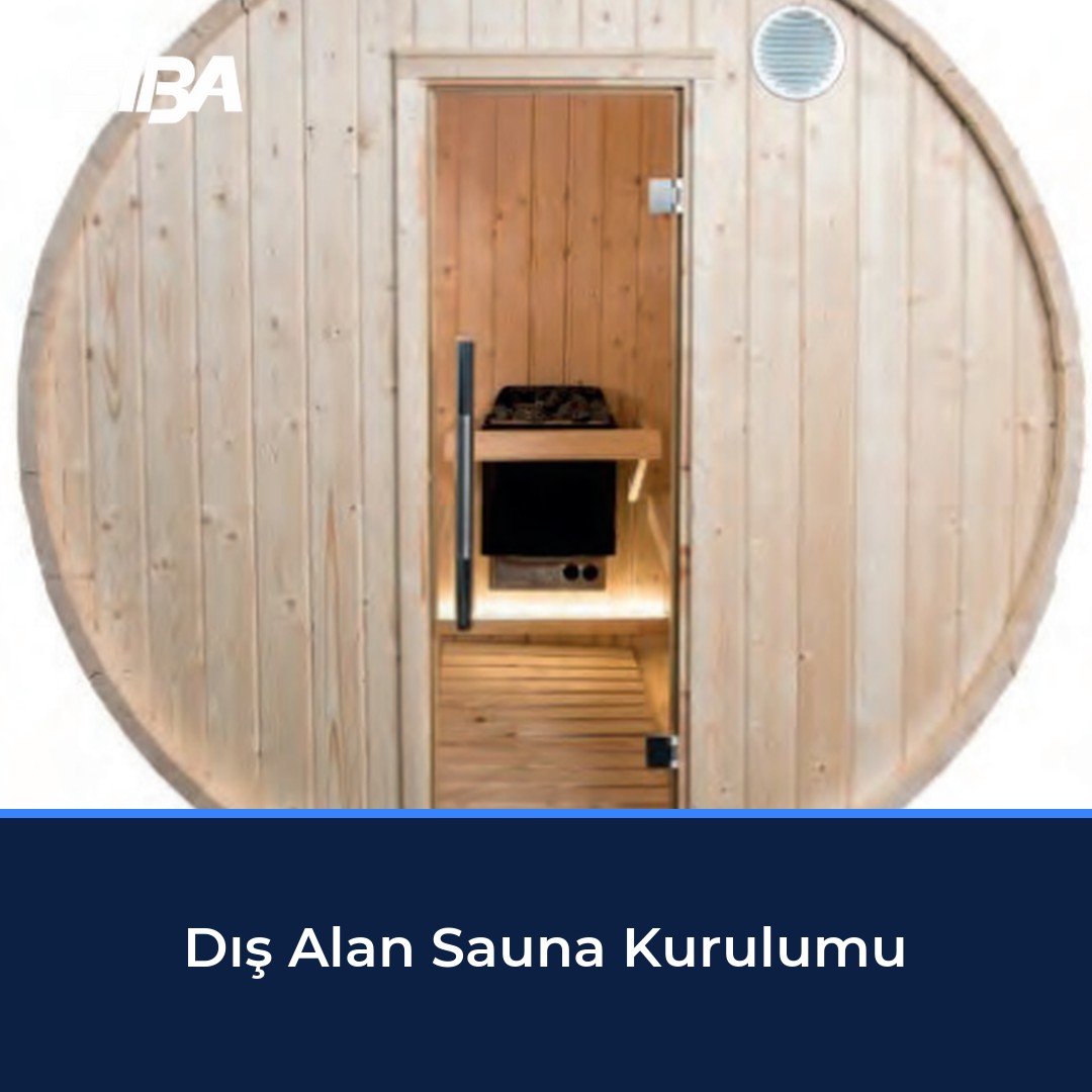 Dış Alan Sauna Kurulumu