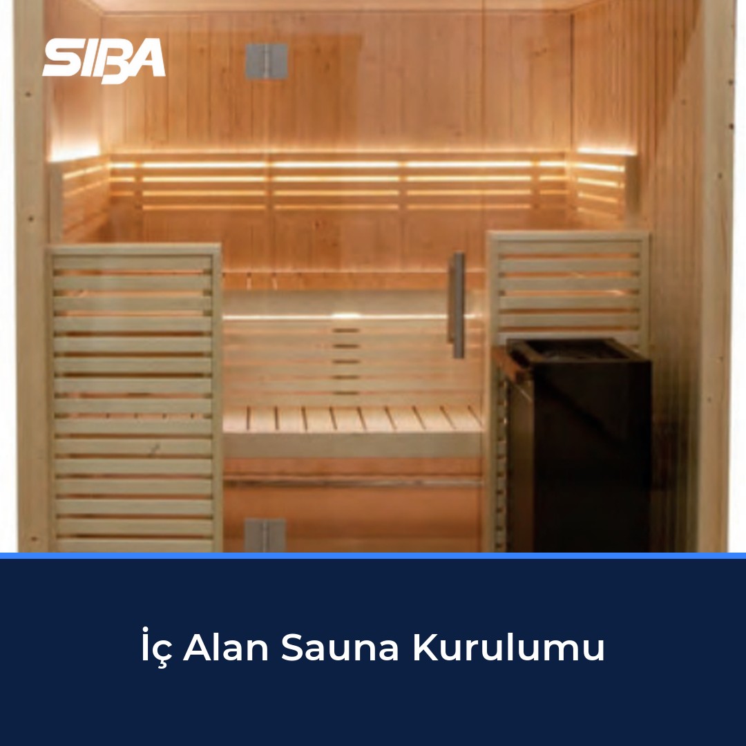 İç Alan Sauna Kurulumu
